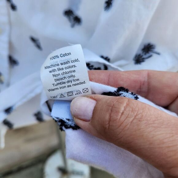 Madewell Palm Trees Camp Style Shirt - Picture 2 of 6